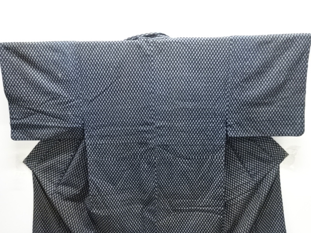  アンティーク　木綿本場久留米書生絣男物着物